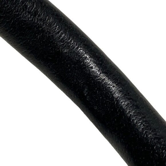 Auth GUCCI - 131329 Black Jacquard Leather Handbag - Picture 9 of 15